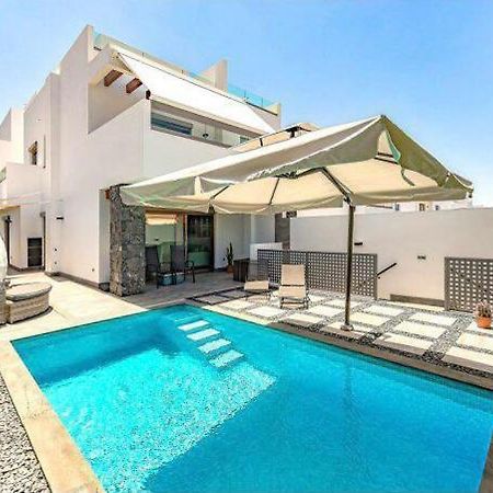 Luxury Villa Tropical Private Heated Pool Los Cristianos  Exterior photo