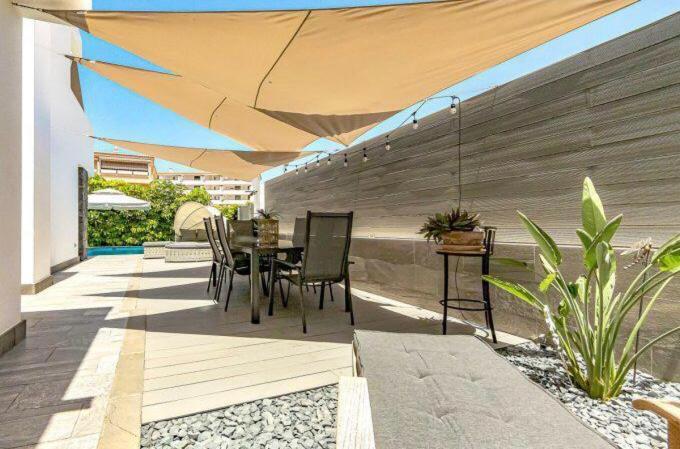 Luxury Villa Tropical Private Heated Pool Los Cristianos  Exterior photo